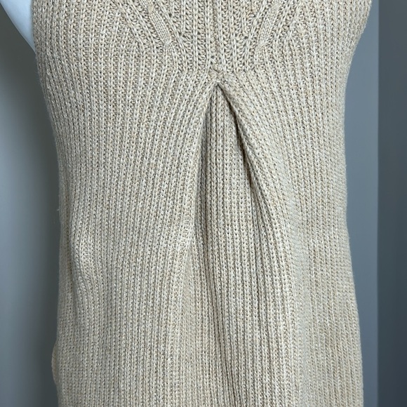 Anthropologie Angel Of The North Turtleneck Sweater Tank Tunic Split Hem XS - Picture 7 of 13